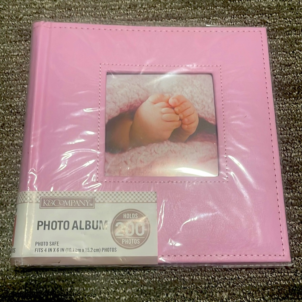 Photo Album. Holds 200 photos
